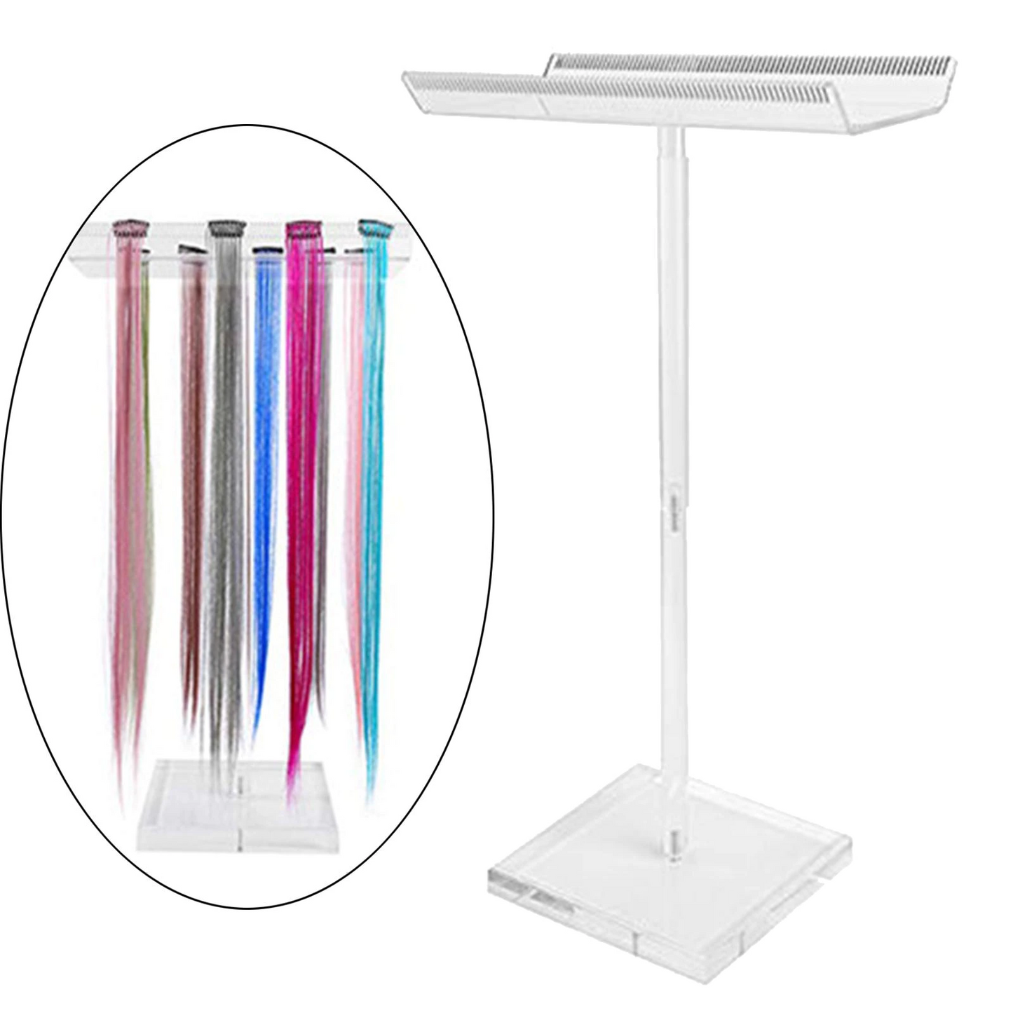 Hair Extensions Holder Rack